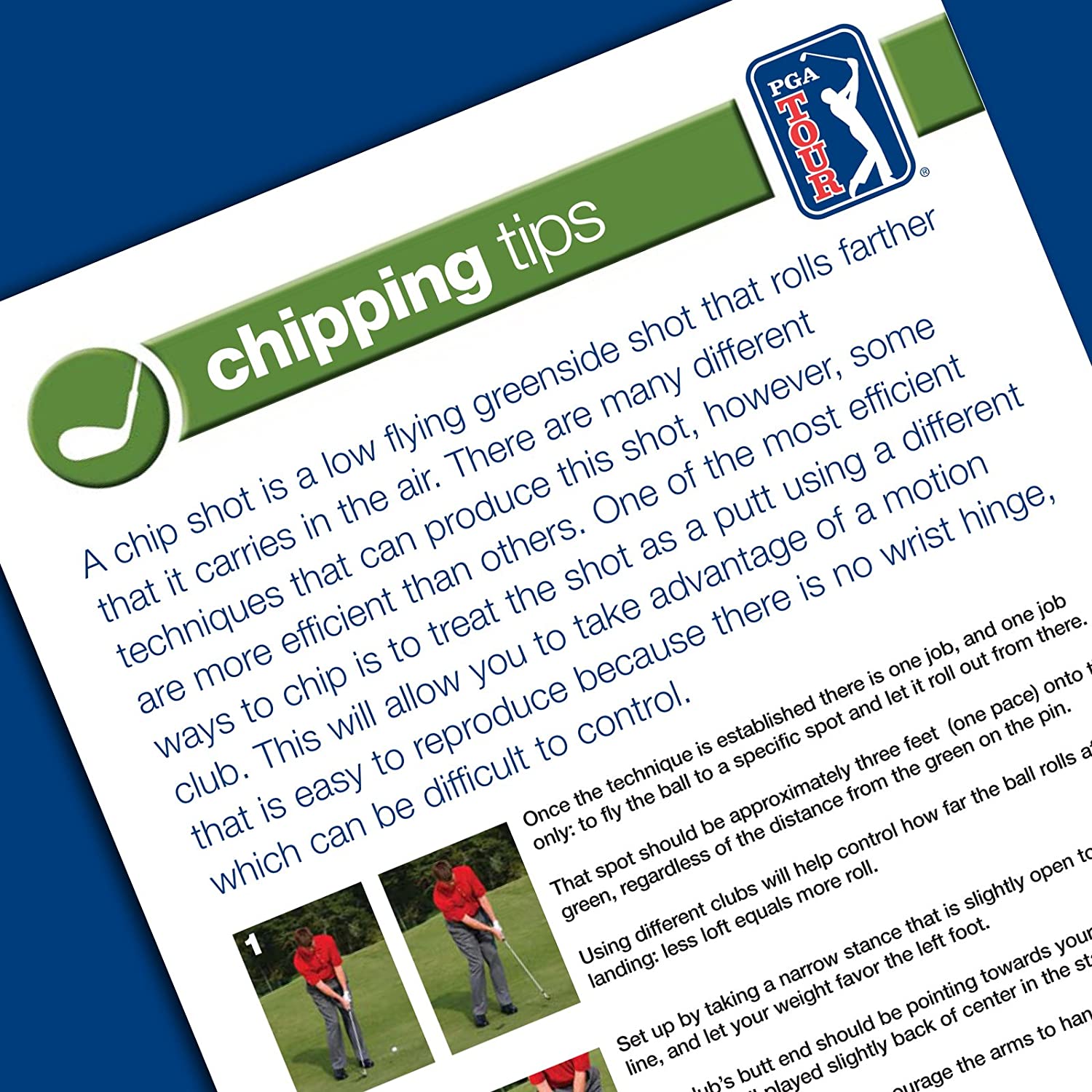 PGA Tour Pop Up Chipping Target Practice Golf Net